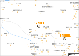 map of Samuel