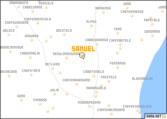 map of Samuel