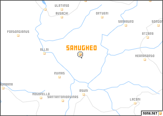 map of Samughèo