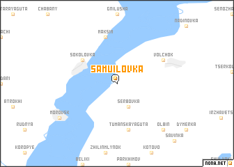 map of Samuilovka
