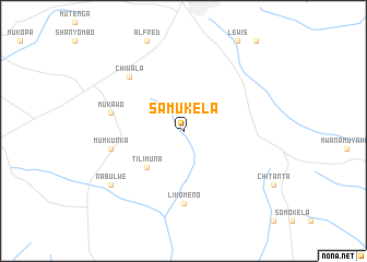 map of Samukela