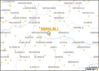 map of Samulali