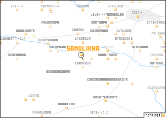 map of Samulikha