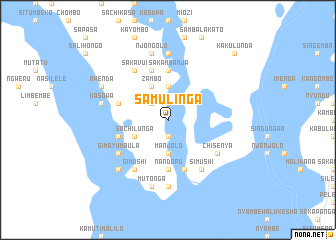 map of Samulinga