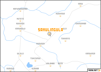 map of Samulingula