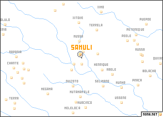 map of Samuli