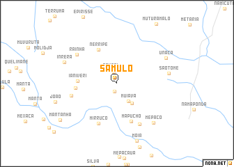 map of Samulo