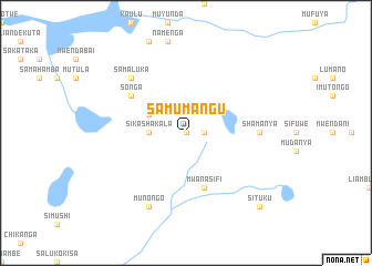 map of Samumangu