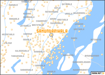 map of Samundarīwāla