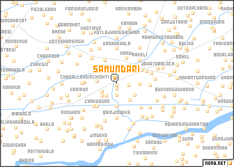 map of Samundari