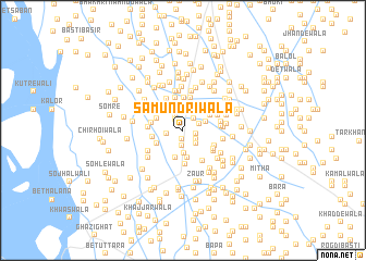 map of Samundrīwāla