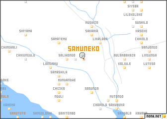 map of Samuneko