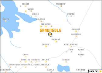 map of Samungole