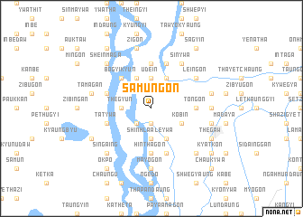 map of Samungon