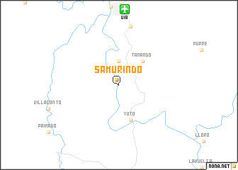 map of Samurindó