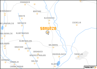 map of Samurza