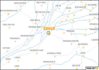 map of Samur