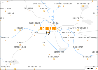 map of Samuseni