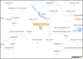 map of Samusenki