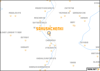 map of Samushchenki