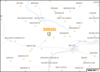 map of Samusi