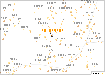 map of Samussene