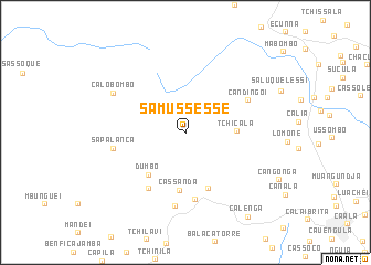 map of Samussesse