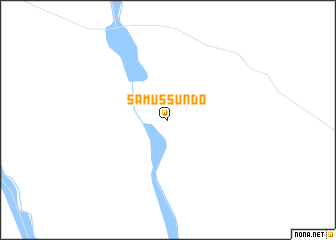 map of Samussundo