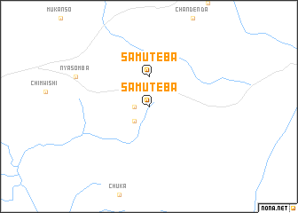 map of Samuteba