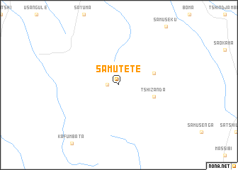 map of Samutete