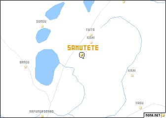 map of Samutete