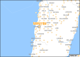 map of Samuyaw