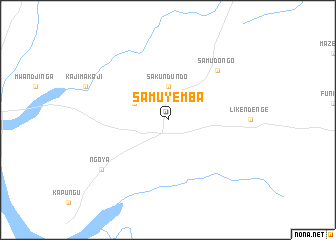 map of Samuyemba