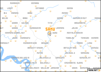 map of Samu