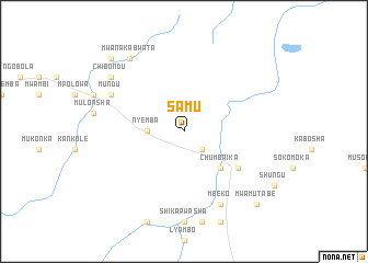 map of Samu