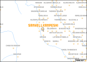 map of Samwell Kampeshi