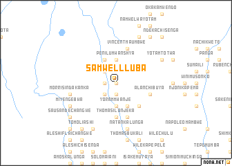 map of Samwell Luba