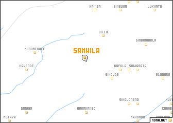 map of Samwila