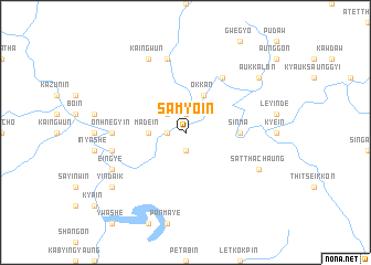 map of Samyo-in