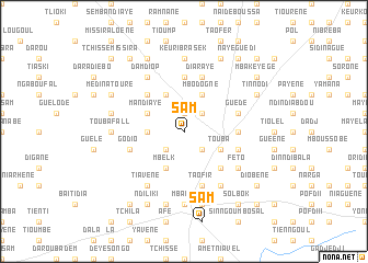 map of Sam