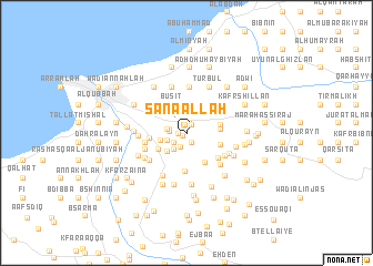 map of Sanaallah