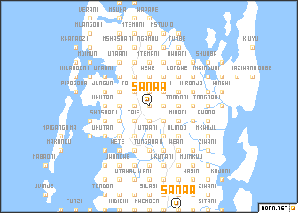 map of Sanaa