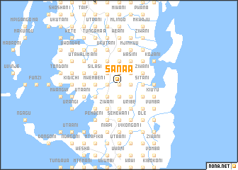 map of Sanaa