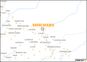 map of Sanachkebio
