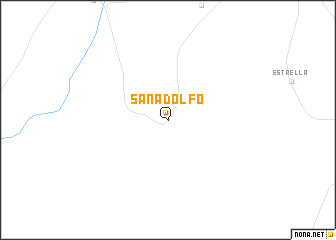 map of San Adolfo