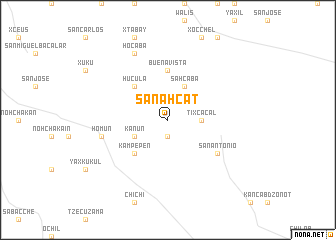 map of Sanahcat