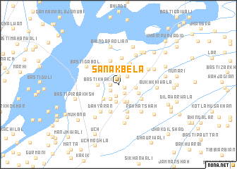 map of Sanak Bela