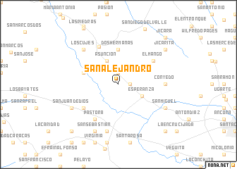 map of San Alejandro