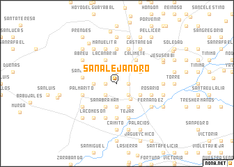 map of San Alejandro