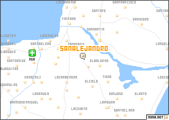 map of San Alejandro